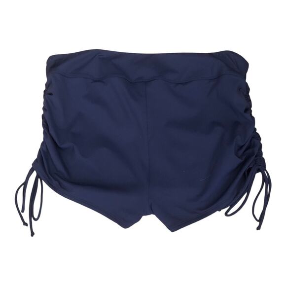 Beach House Plus Size Paloma Beach Solids Blake Adjustable Swim Short Navy 20W - Picture 3 of 13